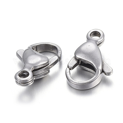 Wholesale Tarnish Resistant Stainless Steel Lobster Claw Clasps