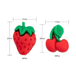 100 Stück Harz Cabochons RESI-LS0001-14
