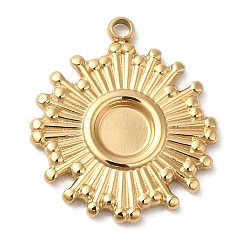 Cabochon-Fassungen für Anhänger aus Edelstahl 304 STAS-K263-38G