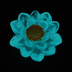 Leuchtende transparente Decoden-Cabochons aus Harz CRES-F032-B02