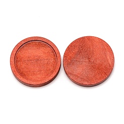 Holz Cabochon Fassungen WOOD-WH0024-32B