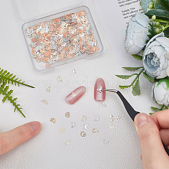 600 Stück Messing-Cabochons im 12-Stil MRMJ-OC0003-31