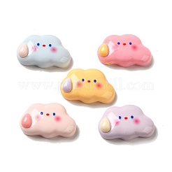 Undurchsichtige Decoden-Cabochons aus Harz RESI-Z021-02