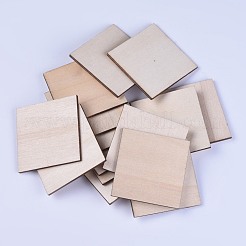 Holz Cabochons WOOD-WH0016-01B