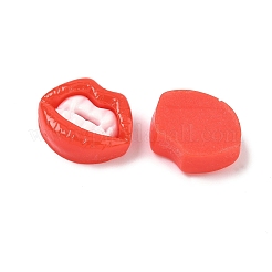 Lustige undurchsichtige Harz-Cabochons CRES-D312-01B