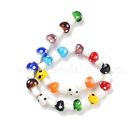 Гриб ручной Lampwork бисер пряди&nbsp;LAMP-R116-03