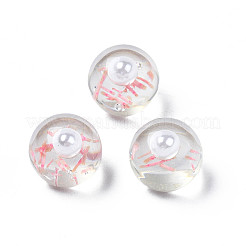 Durchscheinende Acryl-Cabochons TACR-N006-14E