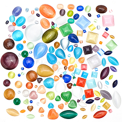 168 Stück Katzenaugen-Cabochons im 24-Stil CE-PH0001-05