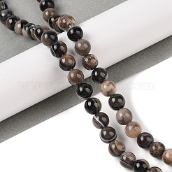 Натуральный полосатый агат&nbsp;G-Q194-C02-02B