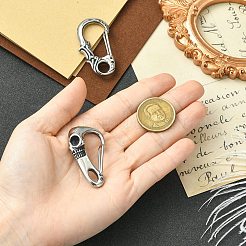 2 шт. 2-х видов фурнитуры из хирургической нержавеющей стали 316 с кольцом для ключей из нержавеющей стали 304&nbsp;FIND-CJ0005-41