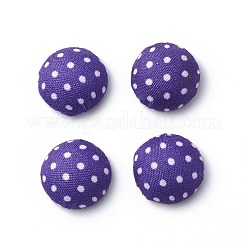 Gewebt Cabochons WOVE-S037-15mm-6
