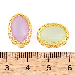 Овал пришиваем стразами GLAA-K069-05A-G