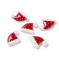 Weihnachtliche Cabochons aus undurchsichtigem Harz CRES-P022-08