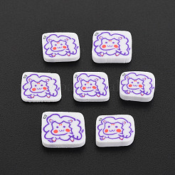 Handgemachter Ton-Cabochon CLAY-N006-140