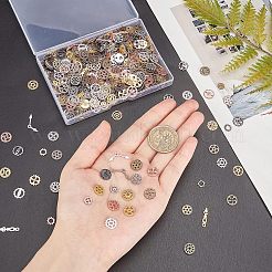 Cabochons mit offener Lünette aus Zinklegierung PALLOY-OC0002-57