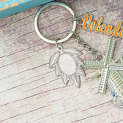 Gomakerer DIY Blanko-Blatt-Anhänger-Herstellungsset DIY-GO0001-74