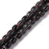 Бусы лэмпворк ручной работы&nbsp;LAMP-K041-01A-01