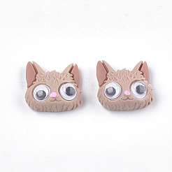 Harzkätzchen Cabochons CRES-S363-27