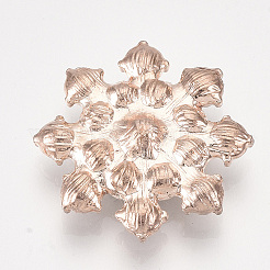 Legierung Strass-Cabochons PALLOY-T066-22RG