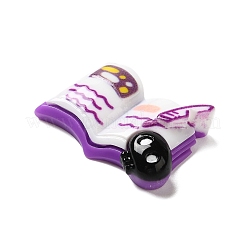 Halloween-Serie süße undurchsichtige Harz Decoden Cabochons RESI-B026-03C-01