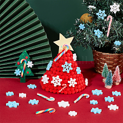 DIY 90 Stück 11 Stil Schmuckherstellungsset für Weihnachten DIY-GA0004-35