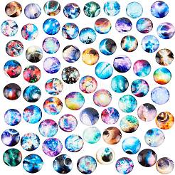 Glas cabochons GGLA-R040-25mm-01