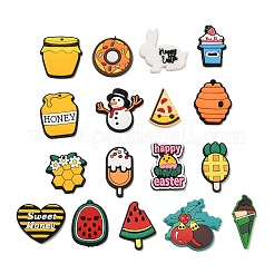 Anhänger und Cabochons aus PVC-Kunststoff KY-XCP0001-24