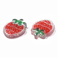 Herbstthema transparente Epoxidharz-Decoden-Cabochons CRES-N034-06