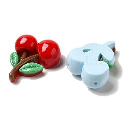 Undurchsichtige Obst-Decoden-Cabochons aus Harz CRES-B019-04