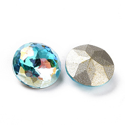 Leichte ab stil k9 glas strass cabochons RGLA-J036-A-LA