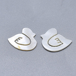 Süßwasser Shell Cabochons SHEL-S264-040