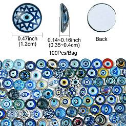 Flatback-Glascabochons GGLA-N005-12mm-01