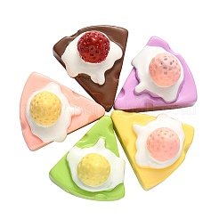 30 Stück undurchsichtige Harz-Decoden-Cabochons RESI-CJ0002-71