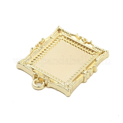 Cabochon-Einstellungen für Zahnstangenanhänger FIND-Z054-16G