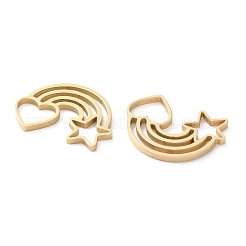 Ionenplattierung (IP) 304 Edelstahl-Cabochons STAS-Q333-26G