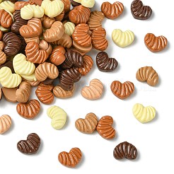 Undurchsichtige Decoden-Cabochons aus Kunstharzimitat für Lebensmittel RESI-CJC0023-11