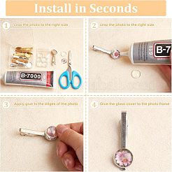 DIY-Set zur Herstellung einer leeren Krawattenklammer DIY-FH0004-72