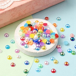 ABS Nachahmungen von Perlen Cabochons OACR-YW0001-48