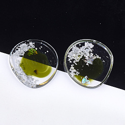 Transparente Harzcabochons CRES-S362-013B-02