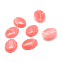 Gefärbte synthetische Rhodochrosit-Cabochons G-T020-10x14mm-05