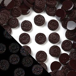 Leuchtende Harz-Imitat-Schokolade-Decoden-Cabochons RESI-K036-28E-03