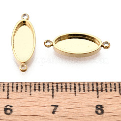 Cabochon-Fassungen für Verbindungsstücke aus Edelstahl 304 STAS-N115-34G
