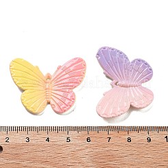 Farbverlauf-Farbe opake Harz Decoden Cabochons RESI-S04-06
