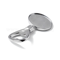 Cabochon-Komponente für Flaschenöffner aus Zinklegierung PALLOY-D312-01P-03