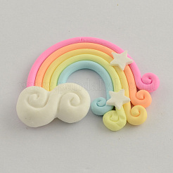 Handgemachter Ton-Cabochon X-CLAY-Q182-01