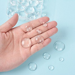Transparente Glascabochons-Sets GGLA-YW0001-02