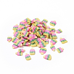 Handgemachter Ton-Cabochon CLAY-A002-17