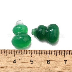 Natürliche grüne Onyx-Achat-Cabochons G-Q018-01E