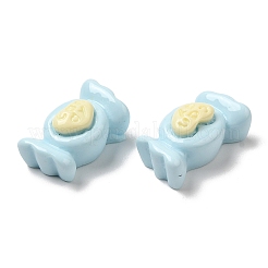 Undurchsichtige Decoden-Cabochons aus Kunstharzimitat für Lebensmittel RESI-K027-16