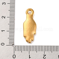 Anhänger aus Edelstahl 304 mit Strassen STAS-M072-10G